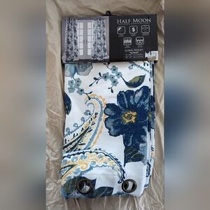 Light Filtering Floral Paisley Window Curtains- 2 Panels